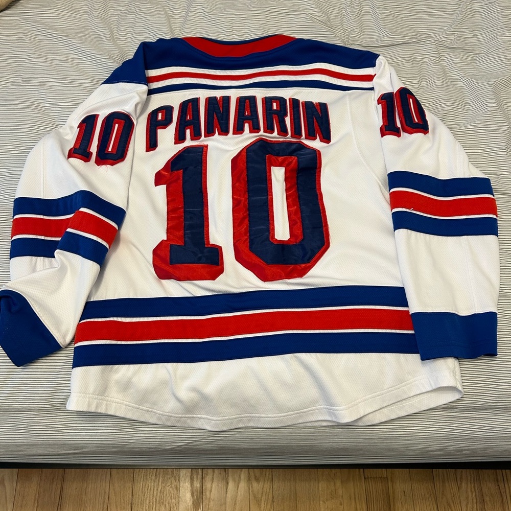 New York rangers away jersey artemi panarin number 10